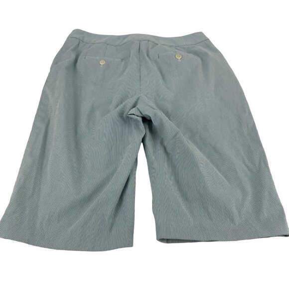 Saks 5th Avenue Bermuda Shorts Blue Size 4 - Picture 9 of 11